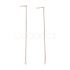 Ion Plating(IP) 304 Stainless Steel Stud Earring Finding X-STAS-E161-07RG-1