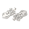 Non-Tarnish 201 Stainless Steel Pendants STAS-Q245-03P-2