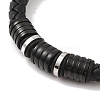 Braided Microfiber Leather Cord Bracelets BJEW-B096-17P-2