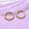 304 Stainless Steel Twist Hoop Earrings for Women EJEW-A130-02A-G-4