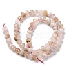 Natural Cherry Blossom Agate Beads Strands G-K380-A43-01-3