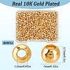Rack Plating and PVD Vacuum Plating Brass Round Spacer Beads FIND-SP0002-24C-2