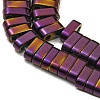Electroplated Non-magnetic Synthetic Hematite Beads Strands G-C106-B02-06A-3
