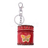 Leather Keychains AJEW-WH0455-918A-1