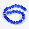 Imitation Austrian Crystal Bead Strands G-M181-4mm-13A-2