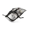Rectangle Lace Organza Drawstring Gift Bags OP-K002-01-2