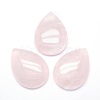 Natural Rose Quartz Cabochons X-G-P393-G05-1