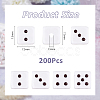 200Pcs Acrylic Beads FIND-DC0006-47-2