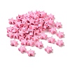 Spray Painted Alloy Beads PALLOY-K001-02B-2