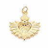 Brass Enamel Pendants KK-S362-042-NR-3