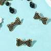 8Pcs 304 Stainless Steel Stud Earrings Findings EJEW-BBC0001-87-6