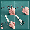 6Pcs 3 Colors Alloy Screw Shackle FIND-BM0001-64-3
