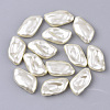 ABS Plastic Imitation Pearl Beads X-OACR-T022-03B-1
