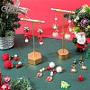 Christmas Theme DIY Fibre & Alloy Enamel Pendant Earring Making Kits DIY-SC0028-32-4
