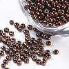 Plated Glass Seed Beads SEED-Q025-2mm-B04-1