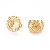 Brass Ear Nuts X-KK-L198-008G-2