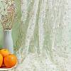 Flower Pattern Polyester Mesh Fabric DIY-WH0453-06B-5