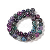 Natural Dragon Veins Agate Bead Strands G-NH0013-B01-03-3