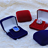 2Pcs Velvet Badge Storage Boxes CON-LP0001-88C-3