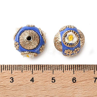 Handmade Polymer Clay Indonesia Beads IPDL-H001-22KCG-01-1
