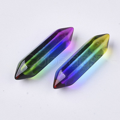 Glass Double Terminated Point Beads GLAA-S167-12A-1