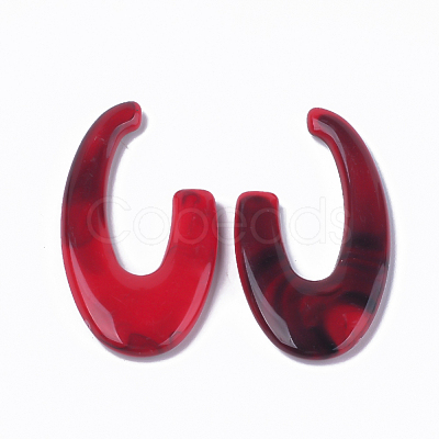 Acrylic Beads OACR-T008-04I-1
