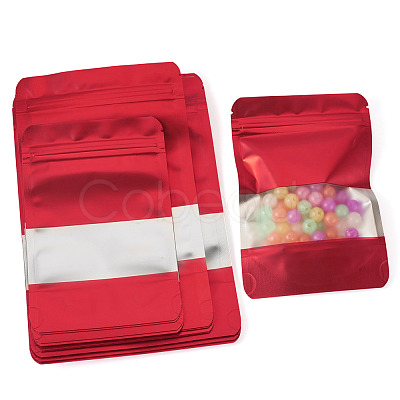 18Pcs 3 Styles PE Resealable Bags with Window OPP-TAD0001-01B-1
