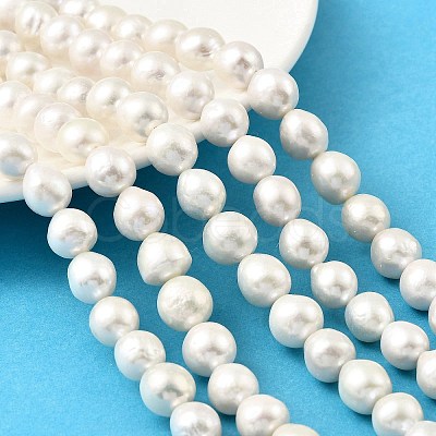 Natural Edison Pearl Beads Strands PEAR-B004-01A-05A-1