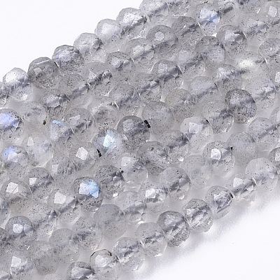 Natural Labradorite Beads Strands G-R462-019-1