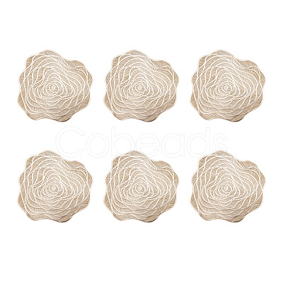 Hollow Rose PVC Hot Pads Holders BT-TAC0001-03B-1