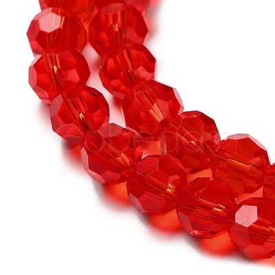 Transparent Glass Beads EGLA-A035-T8mm-D01-1