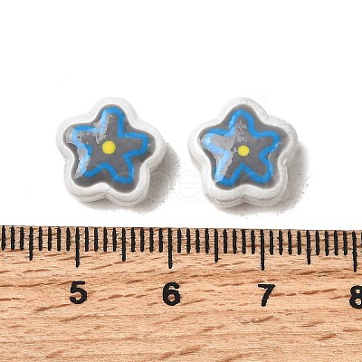 Handmade Glass Enamel Beads GLAA-K070-03G-1