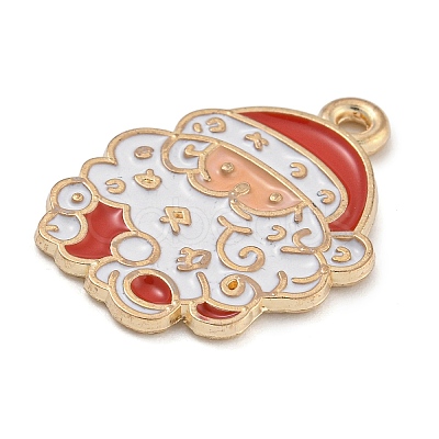 Christmas Theme Alloy Enamel Pendants ENAM-Z019-01B-1