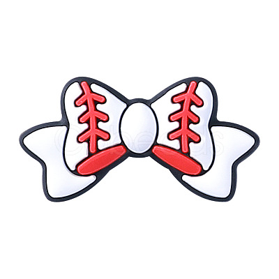 Bowknot Silicone Beads PW-WGAABD0-04-1