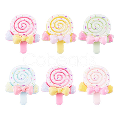 Opaque Resin Cabochons RESI-TAC0018-52-1