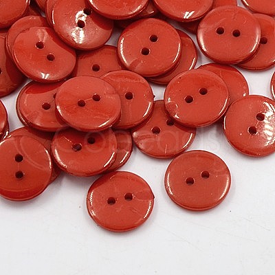 Acrylic Sewing Buttons BUTT-E084-C-04-1