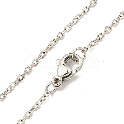 Non-Tarnish Constellation Pendant Necklaces NJEW-S422-04P-08-1