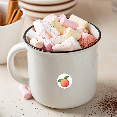 8Pcs Plastic Waterproof Self-Adhesive Picture Stickers DIY-WH0428-122-1