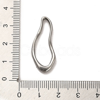 Non-Tarnish 304 Stainless Steel Linking Rings STAS-Q316-04B-P-1