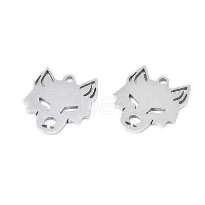 Non-Tarnish 201 Stainless Steel Pendants STAS-T044-272P-1