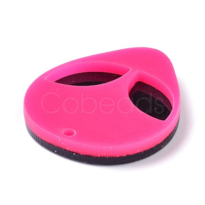 Opaque Acrylic Pendants MACR-P023-01D-1