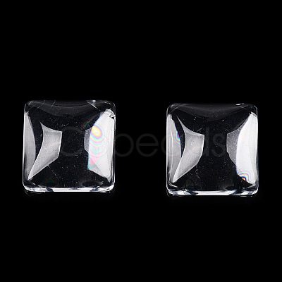 Transparent Glass Cabochons GGLA-WH0034-07-1
