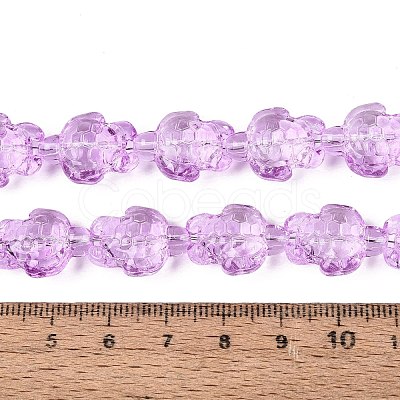 Transparent Glass Beads Strands DGLA-N021-02A-07-1