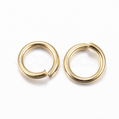 304 Stainless Steel Open Jump Rings STAS-H558-03G-1