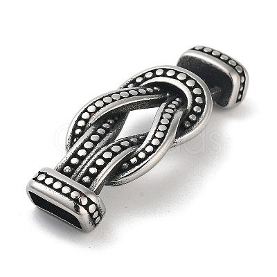 304 Stainless Steel Connector Charms STAS-G343-03AS-1