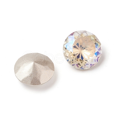 K9 Glass Rhinestone Pointed Back Cabochons RGLA-P030-06B-M01-1