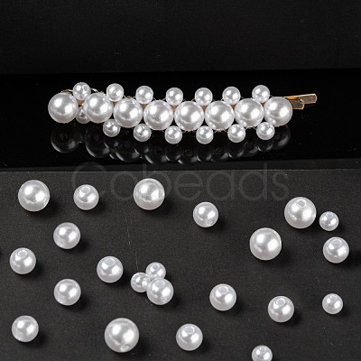 1700Pcs ABS Plastic Imitation Pearl Beads KY-LS0001-19-1