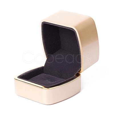 Square Plastic Jewelry Pendant Boxes OBOX-F005-02C-1