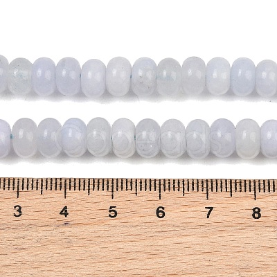 2 Strands Natural White Jade Beads Strands G-PA0001-23D-1