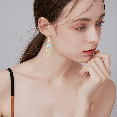 16Pcs 4 Styles Alloy Pendants FIND-SC0021-43-1